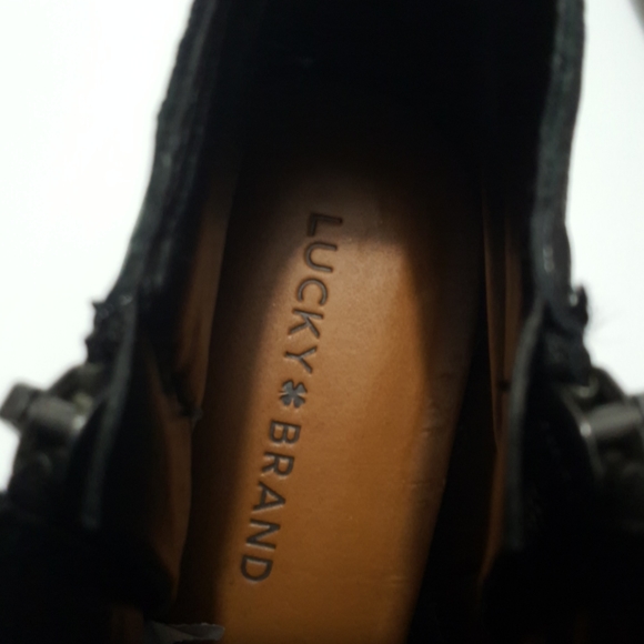 Lucky Brand Black Ankle Boots - Picture 15 of 16